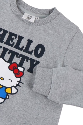 Sweat et jogging Hello Kitty - Gris et rouge