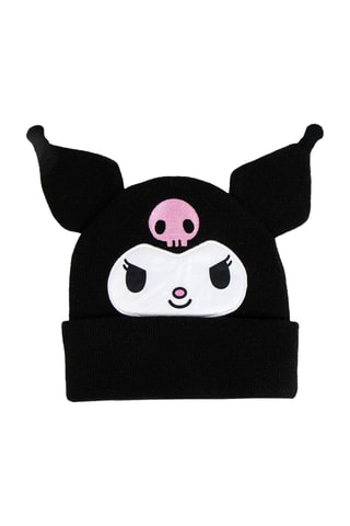 Bonnet Kuromi Sanrio - Noir