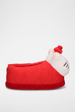 Chaussons Hello Kitty - Rouge