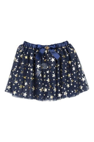 Jupe et serre-tête Wish Asha et la Bonne Etoile? Disney - Bleu marine et doré