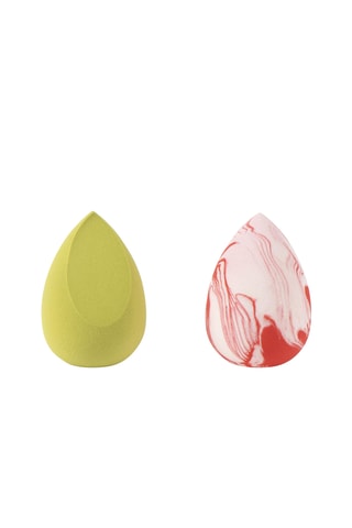 2 éponges à maquillage Le Grinch - Rouge et vert