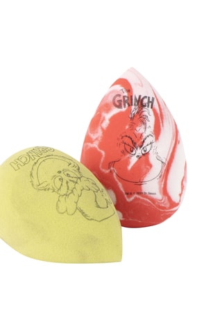 2 éponges à maquillage Le Grinch - Rouge et vert