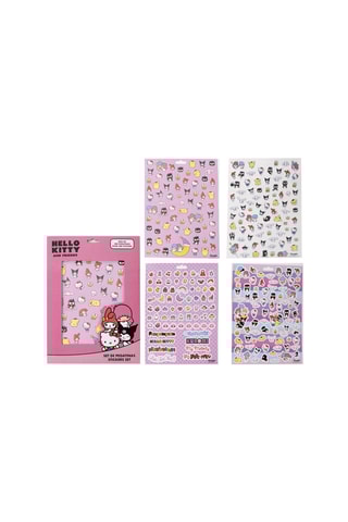 Autocollants Hello Kitty et ses amis Sanrio - Rose