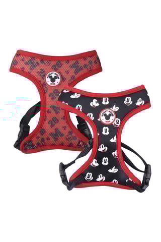 Harnas voor honden Mickey Disney- Rood en Marineblauw