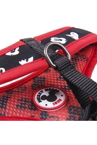 Harnas voor honden Mickey Disney- Rood en Marineblauw