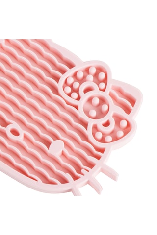 Inklapbare Silicone Voerbak voor Hond Hello Kitty Sanrio - Roze