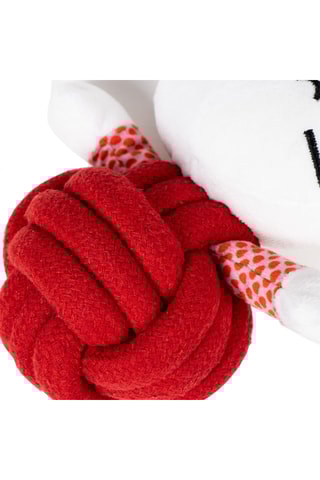 Speeltje voor hond Hello Kitty Sanrio- Rood en Wit