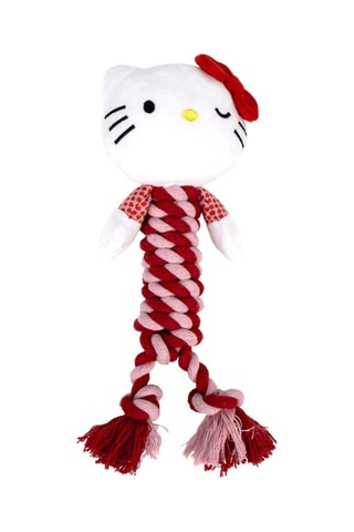 Speeltje voor hond touw Hello Kitty Sanrio- Rood