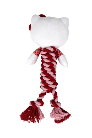 Speeltje voor hond touw Hello Kitty Sanrio- Rood