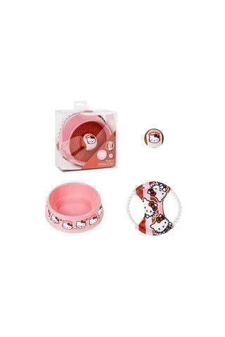 Set voor hond Hello Kitty Sanrio- 3 Producten