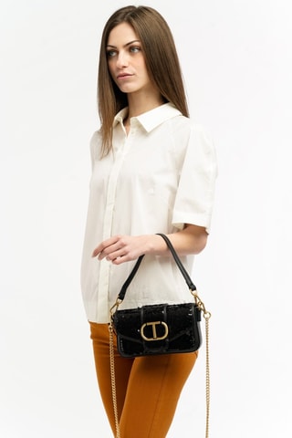 Mini sac porté épaule - Noir