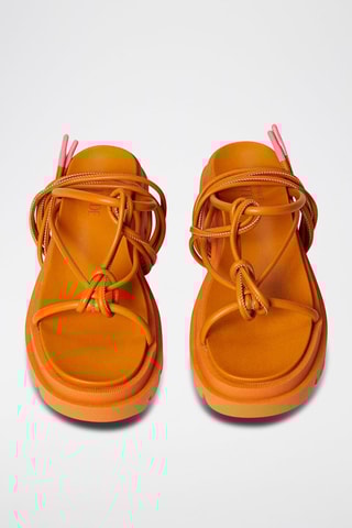 Spartiates plateformes Orange