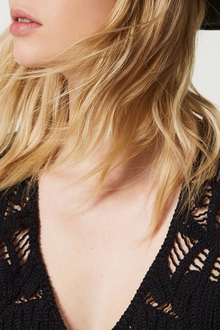 Panama en laine - Noir