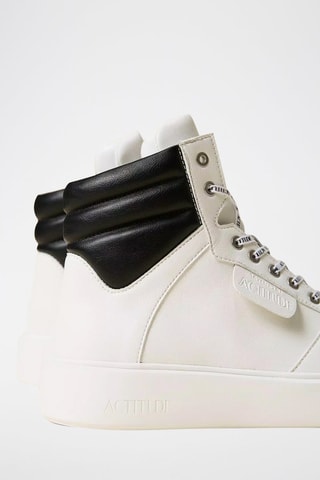 Baskets montantes - Blanc