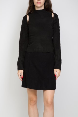 Pull sans manches - Noir