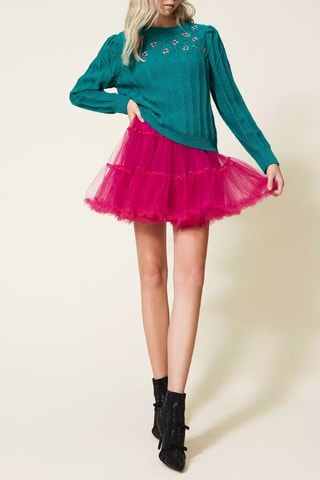 Pull en laine - Vert