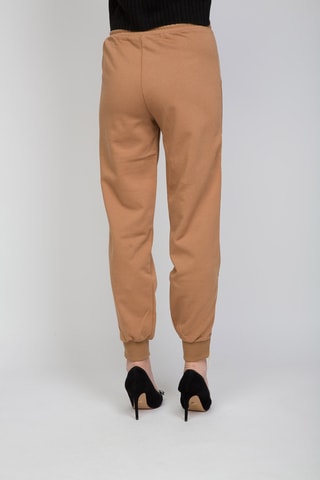 Jogging taille haute - Camel