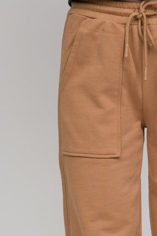 Jogging taille haute - Camel