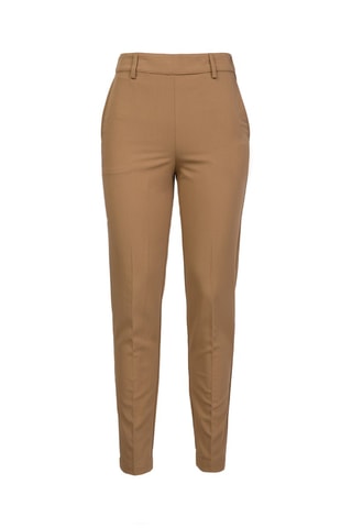 Pantalon 7/8 taille haute - Camel