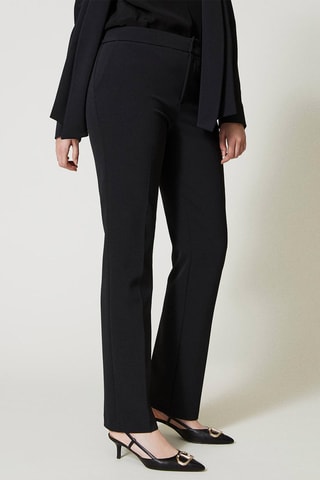 Pantalon cigarette - Noir