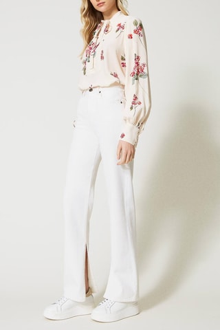 Jean regular - Blanc