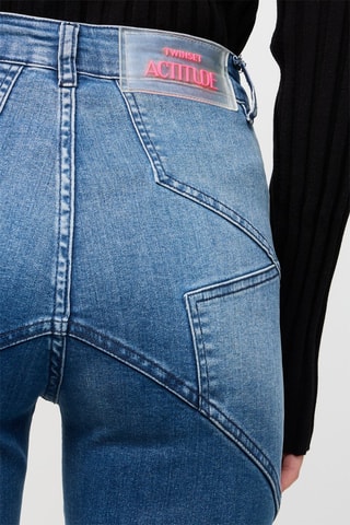 Jean droit Bleu marine