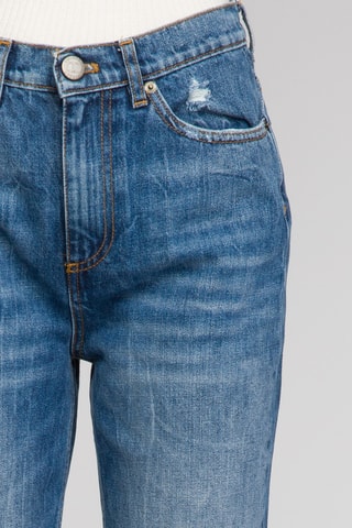 Jean taille haute - Bleu