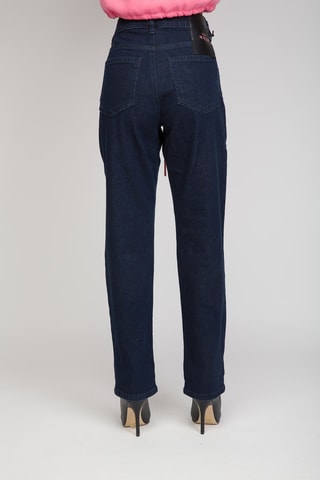 Jean taille haute - Bleu