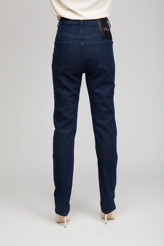 Jean taille haute - Bleu