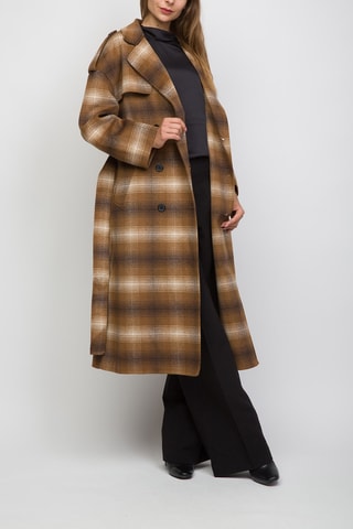 Manteau en laine - Camel