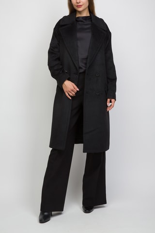 Manteau en laine - Noir