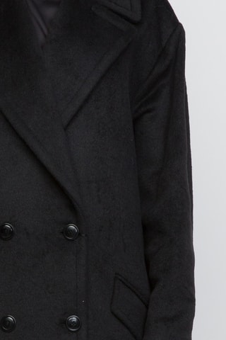 Manteau en laine - Noir
