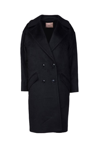 Manteau en laine - Noir