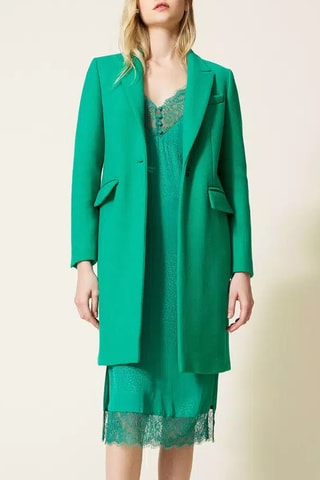 Manteau en laine - Vert