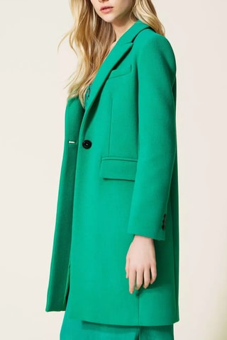 Manteau en laine - Vert