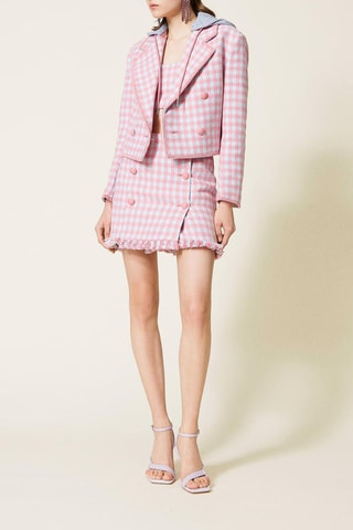 Crop top Rose poudré