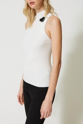 Top - Blanc