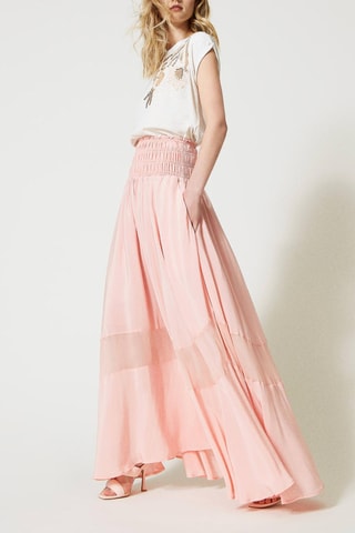 Robe longue 2-en-1 - Rose