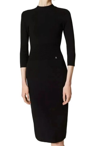 Robe fourreau - Noir