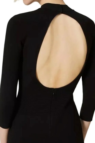 Robe fourreau - Noir