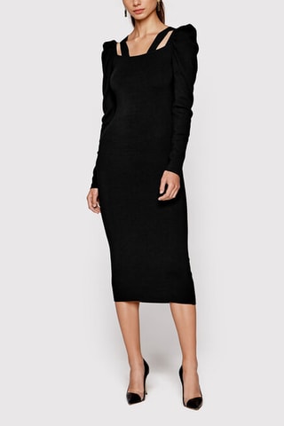 Robe fourreau - Noir