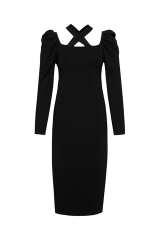 Robe fourreau - Noir