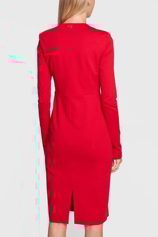 Robe droite - Rouge