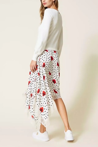 Robe trompe-l’œil - Blanc