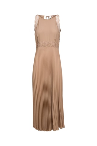 Robe midi - Beige