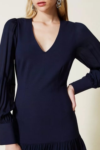 Robe patineuse - Bleu marine