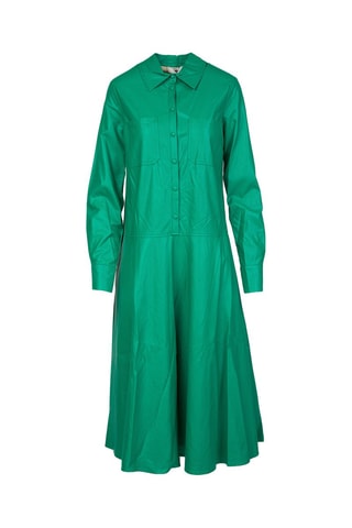 Robe midi - Vert foncé
