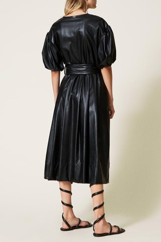 Robe midi Noir