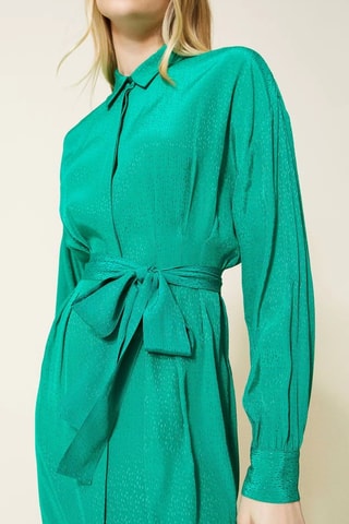 Robe chemise - Vert