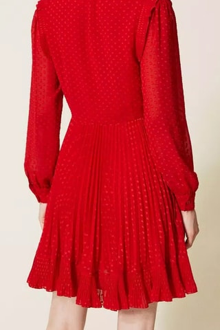 Robe midi - Rouge